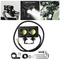 thumbnail image 4 of Luces externas para coche con doble lámpara, aptas para vehículos todoterreno y motocicletas. estilo de hebilla, 4 of 8