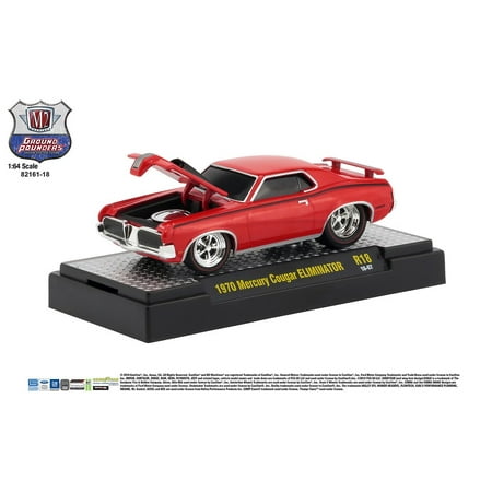 M2 Rod - M2 Machines Ground Pounder R18 1970 Mercury Cougar Eliminator Red