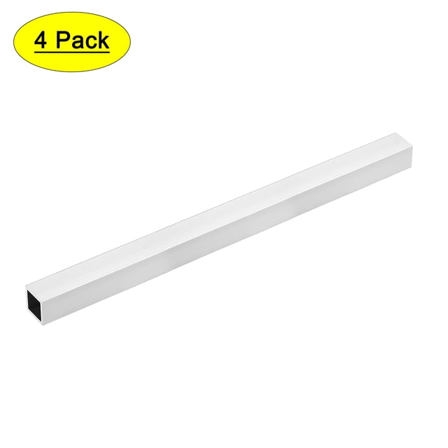 Tuberías rectas sin costura de aluminio Uxcell 6063 20 x 20 x 1.5 x 300mm
