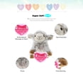 thumbnail image 6 of Dollibu Happy Mother's Day Heart White Sheep Plush - 9.5 inches, 6 of 10