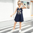 thumbnail image 2 of PatPat Quick-Dry Family Matching Mountain Graphic Slogan Print Oversize Tee or Flowy Strap Dress with Pockets, 2 of 6