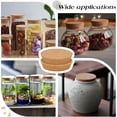 thumbnail image 2 of 2Pcs Large Cork Bottle Stoppers Corks Lid Wine Bottle Stoppers Jar Large Tapered Plugs, 2 of 9