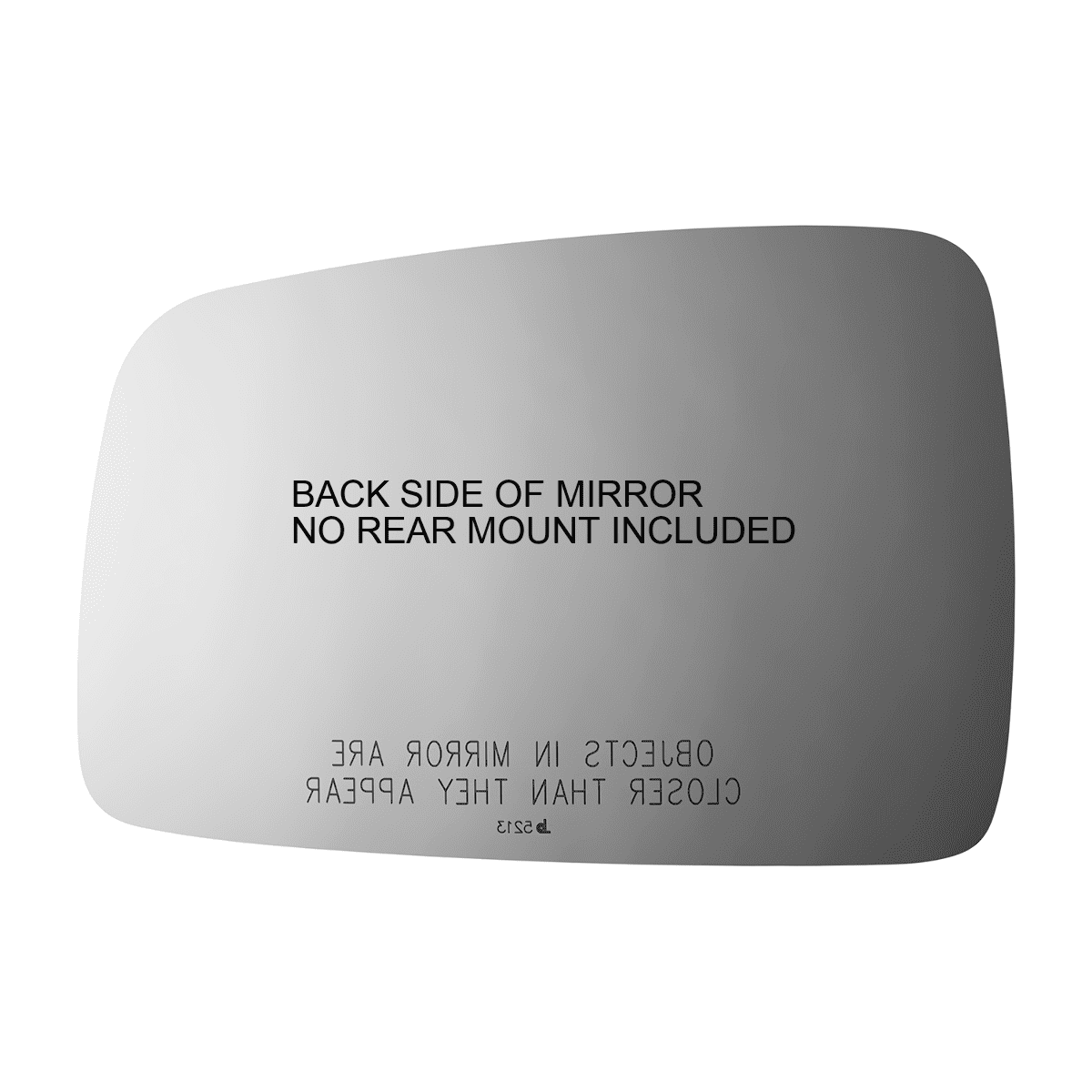 Burco Side View Mirror Replacement Glass - Clear Glass - 5256