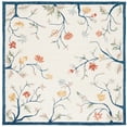 thumbnail image 6 of SAFAVIEH Metro Antoine Floral Area Rug, Ivory/Blue, 4' x 6', 6 of 10