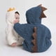 thumbnail image 5 of Mamelucos con capucha de animales para bebés Niños pequeños de una pieza Otoño Invierno Coral Fleece, 5 of 8
