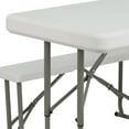 thumbnail image 3 of Ensemble de table-banc pliant en plastique, 3 of 9