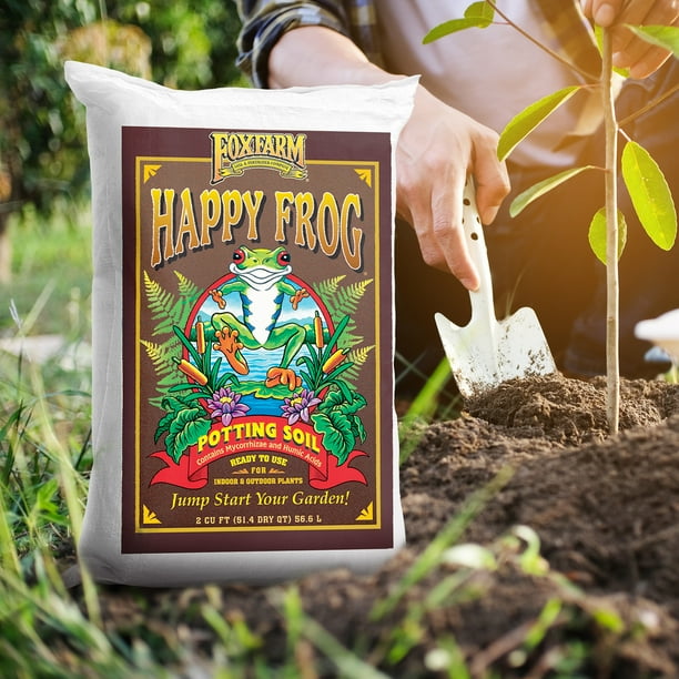 Foxfarm Natural Premium Happy Frog pH Adjusted Garden Potting Soil