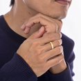 thumbnail image 6 of 10K Solid Yellow Gold 4mm Comfort Fit Plain Classic Wedding Band Ring, 6 of 7