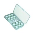 thumbnail image 4 of de contenedor de caja de lentes de contacto portátil de 6 pares para mujeres Conveniente Durable Verde jinwen Estuche para lentes de contacto, 4 of 8