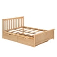 thumbnail image 4 of Max & Lily Full Size Bed Frame with Storage Drawers, Solid Wood Platform Bed for Kids, 4 of 10