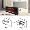 thumbnail image 3 of Valuxhome BI50 Ac 110-120V-60Hz 750W-1500W 5200 BTU Heater Provides Supplemental Zone Heating for Up To 1000 sq ft., 3 of 7