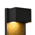 thumbnail image 6 of 15.8"Outdoor led Wall Sconce with Water Ripple Glass, 6 of 9