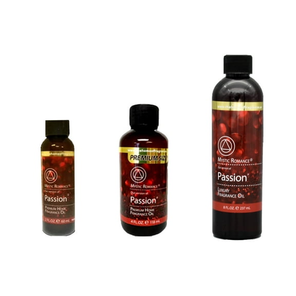Mystic Romance Premium Home Fragrance Oil Scent PASSION SET 8FL  4FL 2FL.OZ 427 ML