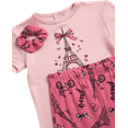 thumbnail image 2 of Sweet 'N Sassy Girls' Pajama Set - 2 Piece Hacci Snug Fit Sleep Shirt and Pajama Pants (Sizes: 7-14), 2 of 7