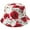 Rose White, variant on Cute Print Bucket Hat for Women Men Teens Summer Beach Fisherman Cap, Ice Cream White
