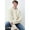 White, variant on Aran Men's Traditional Sweater 100% Premium Merino Wool Irish Fisherman Pullover Made in Ireland
