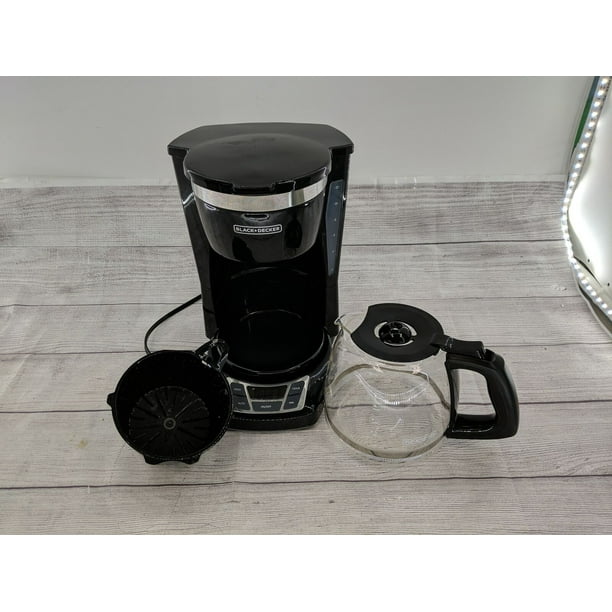 Black+Decker 12Cup Programmable Coffee Maker Black CM1160B *READ