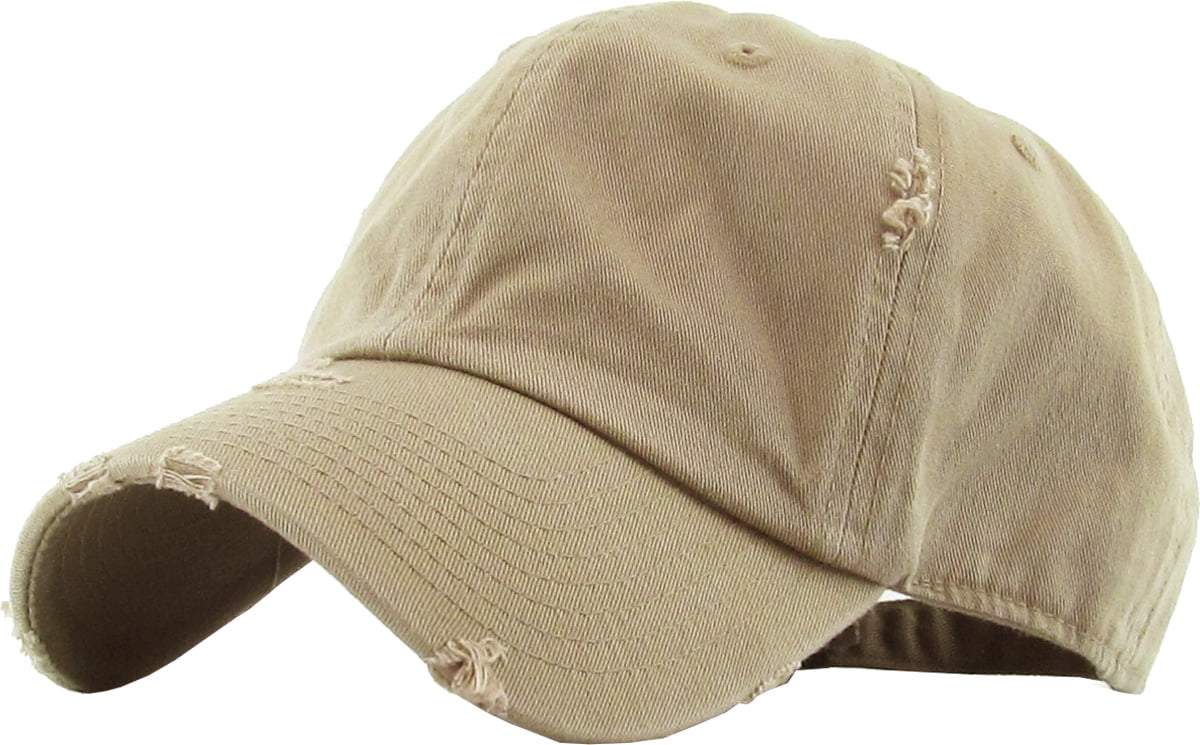 Vintage Hats Distressed Washed Baseball Cap Dad Hat One Size Adjustable Original 