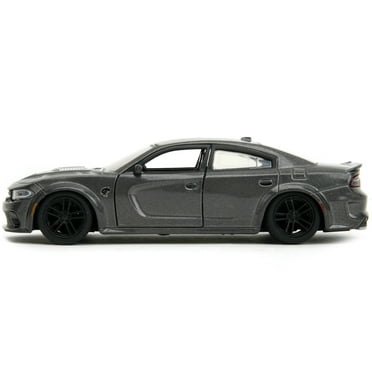 2021 Dodge Charger SRT Hellcat Gray Metallic "Fast X" (2023) Movie "Fast & Furious" Series 1/32 Diecast Model Car by Jada