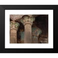 thumbnail image 2 of Jan Ciągliński 14x12 Black Modern Framed Museum Art Print Titled - Isis - Capitals in the Temple of Isis. from the Journey to Egypt (1903), 2 of 5