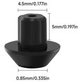 thumbnail image 2 of 48 Pcs Rubber Grate Feet Rubber Foot Replacements Compatible with WB2K101 Gas Range Burner Grate Re, 2 of 5