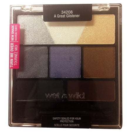 Wild Shiner - Color Icon Set Eyeshadow Medley: A Great Glistener 34208, Top Row: Shimmer Overcoats for Browbone By Wet n Wild From USA