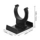 thumbnail image 2 of 20 Pcs Black Cabinet Kick Board Plinth Clips Furniture Leveling Legs Clips Kitchen Plinth Clip Plastic Plinth Clip Banmo, 2 of 2