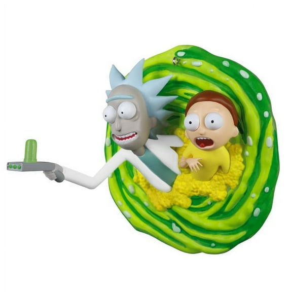 Hallmark QXI7122 Rick and Morty Oh Geez, Rick! 2021 Ornament