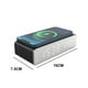 thumbnail image 2 of Reloj despertador eléctrico, reloj despertador eléctrico de 5 W, termómetro digital, reloj despertador de carga inalámbrica, uso conveniente, 2 of 7