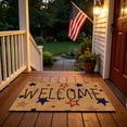 thumbnail image 4 of Fourth of July Doormat, Absorbent Stain Resistant Independence Day Mat, Non-Slip Front Door Patriotic Welcome Rug 15.7x23.6in, 4 of 6