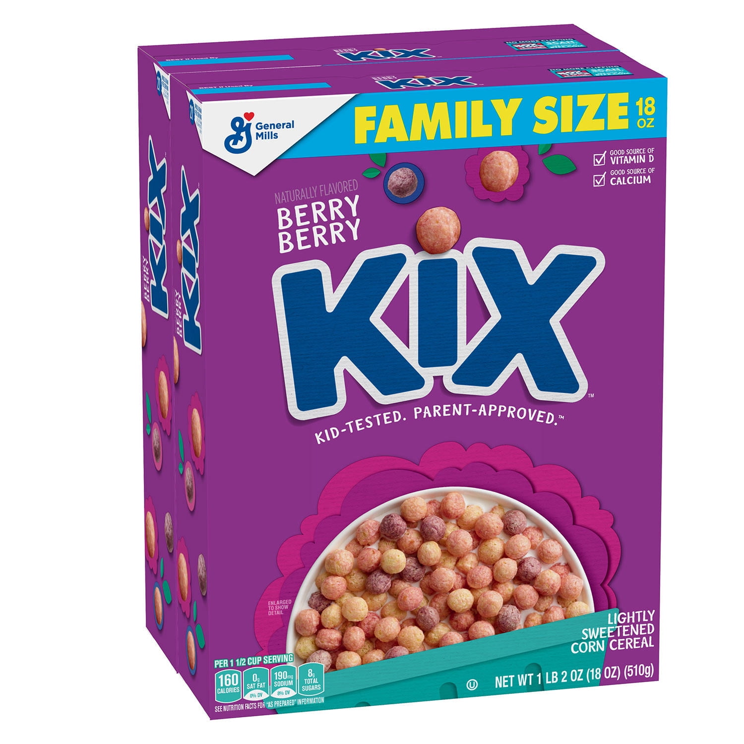 Berry Berry Kix Whole Grain Cereal (2 pk.)