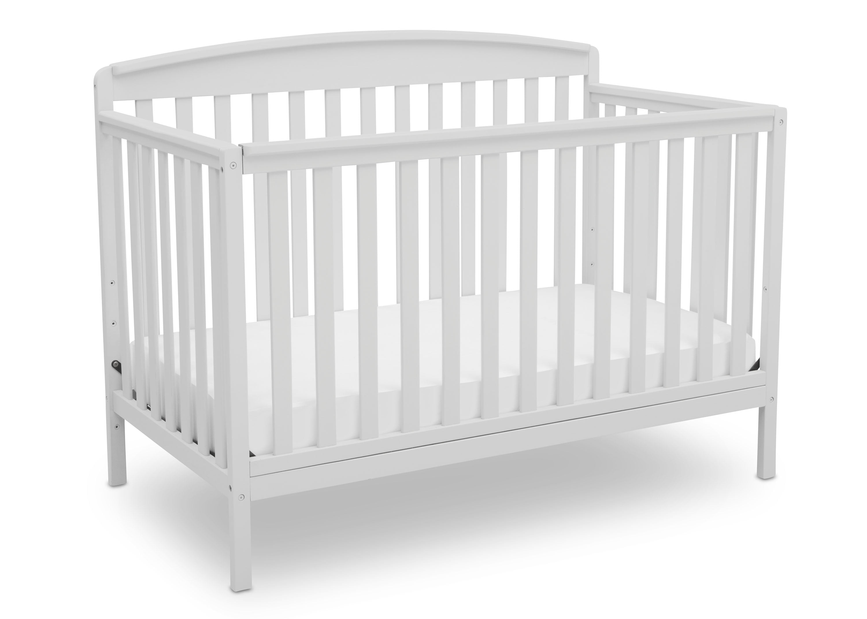 Delta Children Brayden 4 In 1 Convertible Crib Bianca White