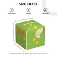 thumbnail image 4 of Lsque Funny Chicken Printed Tissue Box Cover Holder, Facial Paper Organizer Dispenser,Square with Bottom Belt, PVC Leather Decorative Organizer, 4 of 8