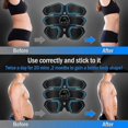 thumbnail image 4 of New Ems Muscle Stimulator Abs Trainer Muscle Stimulator Abdominal Muscle Toner Abs Stimulator Workout Equipment For Men & Women ccb, 4 of 4