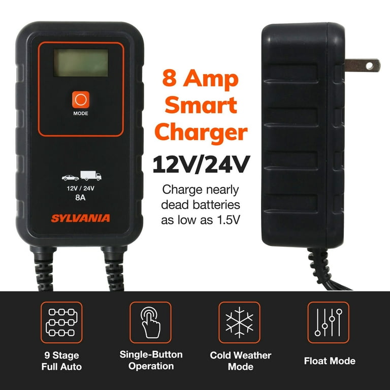 6V-12V-24V Battery Charger 8 stage 30Amp Charge rate