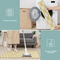 thumbnail image 6 of Yellow and White Checkerboard Pattern Kitchen Rugs Sets Of 3,Kitchen Runner Rugs Non Skid Washable,Decorative Kitchen Floor Mats for Kitchen,Sink,Laundry,17"x30"+ 17"x47" + 17"x59", 6 of 6