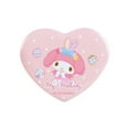 thumbnail image 5 of My Melody Bunny Rosette Keychain with Heart Shaped Pin Sanrio Japan, 5 of 6