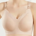 thumbnail image 2 of Women's Seamless Nursing Bra with Wavy Design, Wireless Maternity Support for Breastfeeding & Sleep, 2 of 4