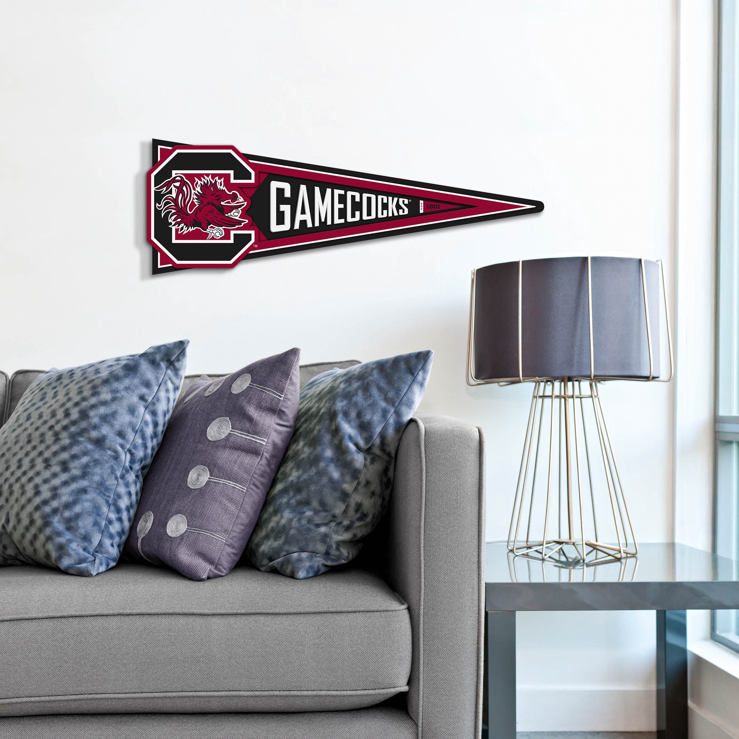 YouTheFan NCAA South Carolina Gamecocks Pennant Sign