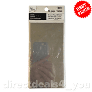 Bead Landing Brass Metal Sheets 4 pc 24 gauge 2.9 in x 5.9 in