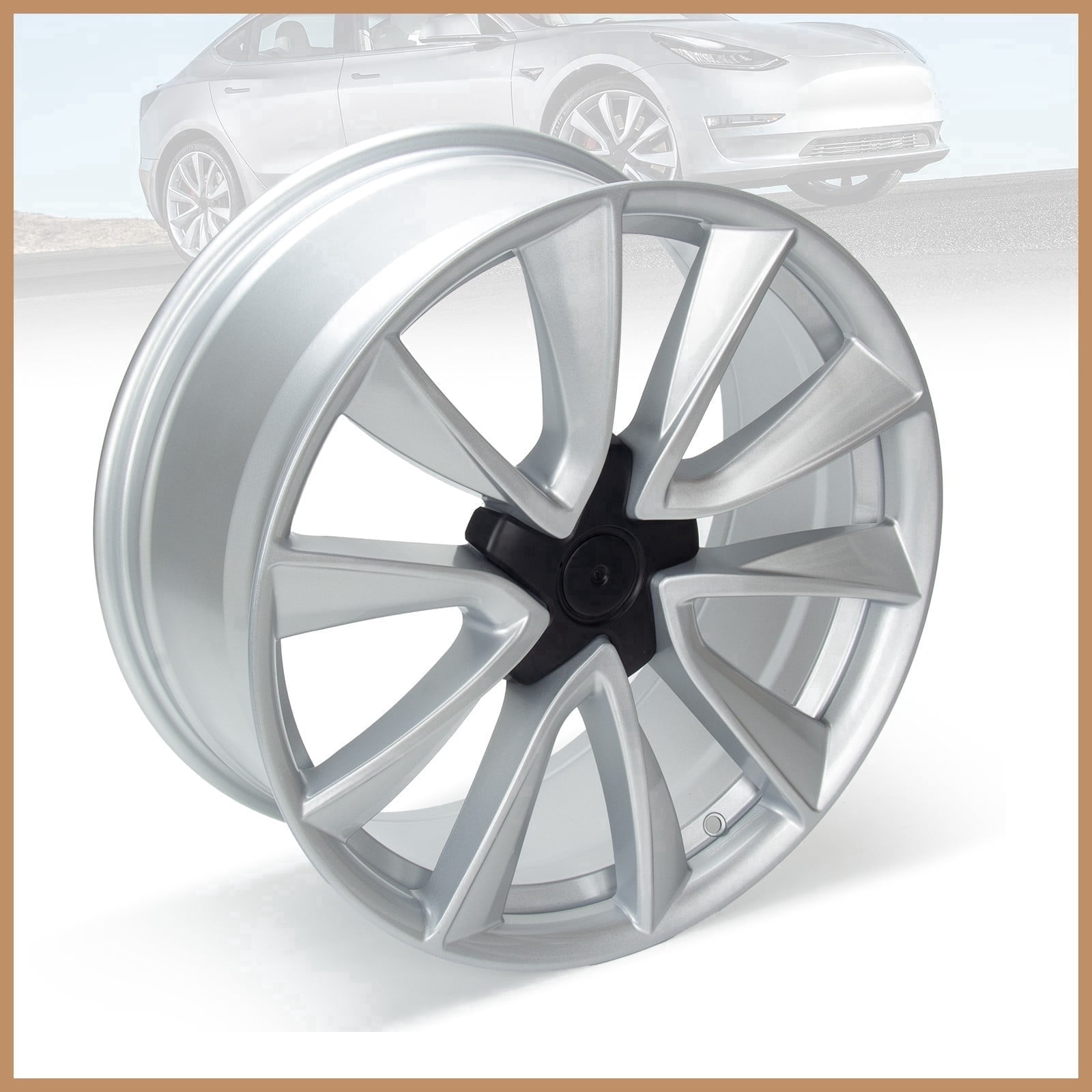 XXR 553 17X8.25 5x100/5x114.3 Chromium Black offset +36 Wheel