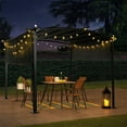 thumbnail image 2 of Triple Tree 12’ x 9’ Outdoor Pergola Grape Canopy Gazebo, Heavy-Duty, 2 of 7