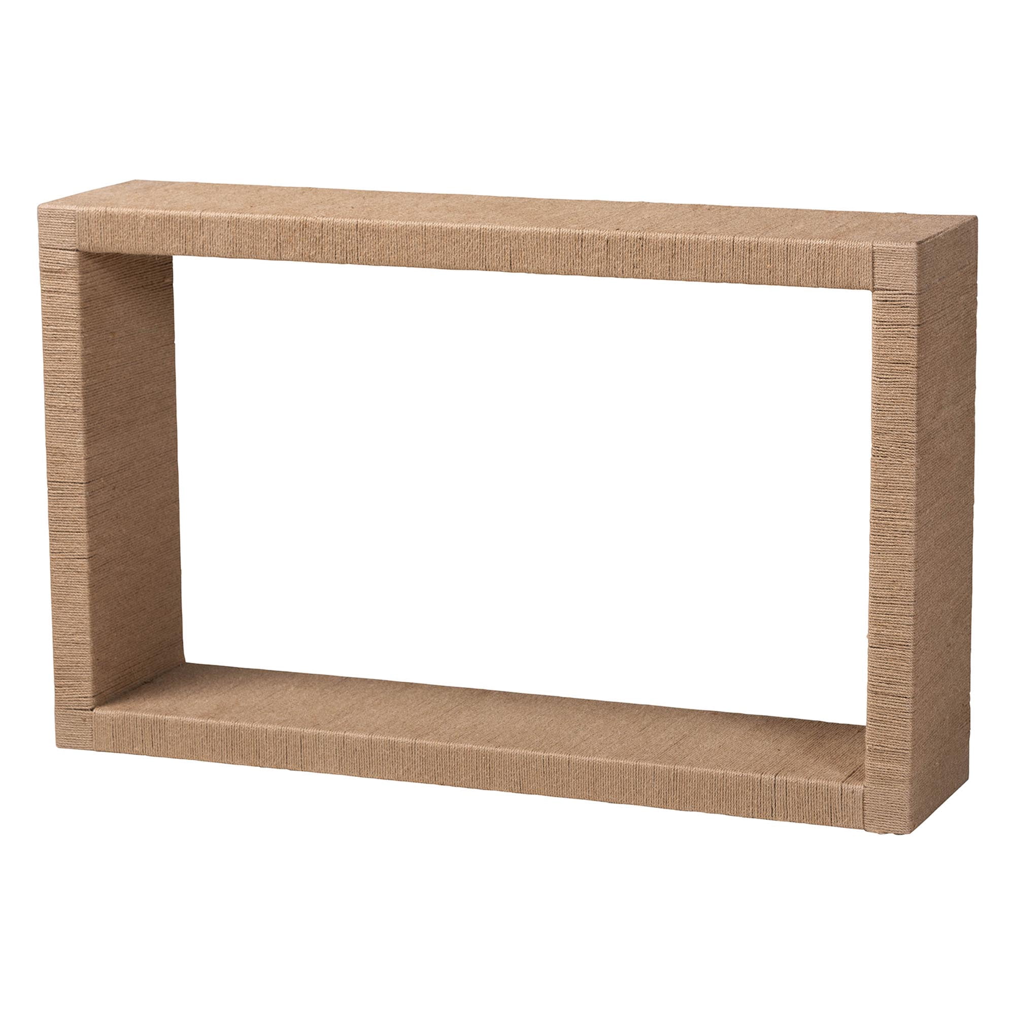bali & pari Rajiya Boho Console Table, Natural Brown