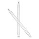 thumbnail image 1 of 1 Pair of Biscuit Balance Ruler with Graduated Scale Rolling Pin Guide Stick Measuring Dough Strip, 1 of 3