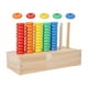 thumbnail image 2 of Anillos Apilables Juguete Educativo de Madera Juego de Clasificación de Colores Puzzle Sensorial con Aros para Aprendizaje Temprano Adecuado para, 2 of 9
