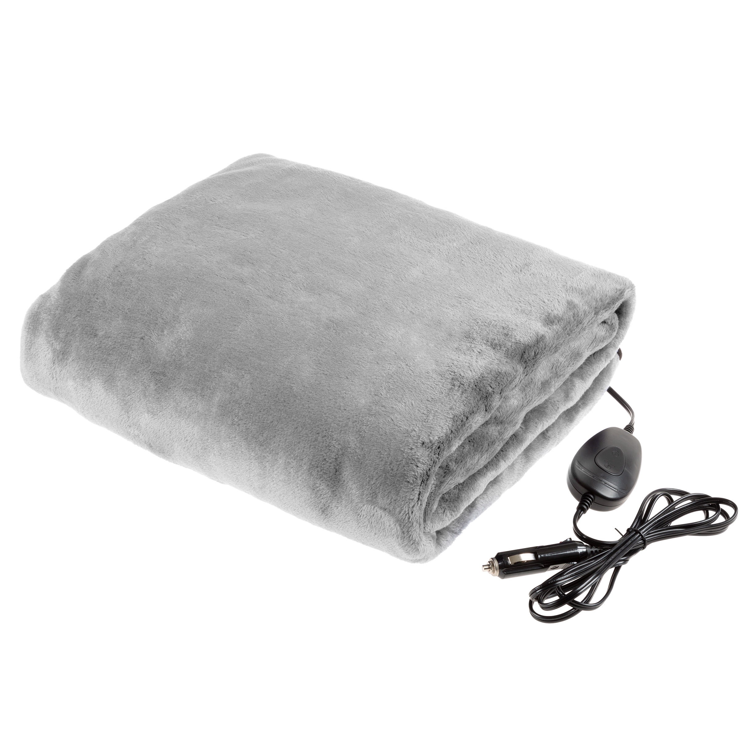 Electric Car BlanketOutdoor Heated 12V Travel Throw by Electric Car BlanketOutdoor Heated 12V Travel Throw by