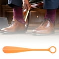 thumbnail image 5 of Unique Bargains 1 Pc Big Ring Hangable Shoe Horn for Shoe 11.61"x1.65" Orange, 5 of 6