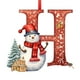 thumbnail image 2 of Adornos navideños, adornos navideños, regalos navideños, 26 letras, decoración para árbol de Navidad, adornos colgantes para árbol de Navidad, adornos navideños personalizados, decoración navideña, de, 2 of 5