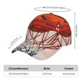 thumbnail image 2 of Balery Basketball Shot Gorra de béisbol de tamaño ajustable para correr, entrenar y actividades al aire libre. Gorra de papá para todas las estaciones., 2 of 6