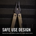 thumbnail image 5 of LEATHERMAN, Super Tool 300 Multitool with Premium Replaceable Wire Cutters and Saw, Black, 5 of 9
